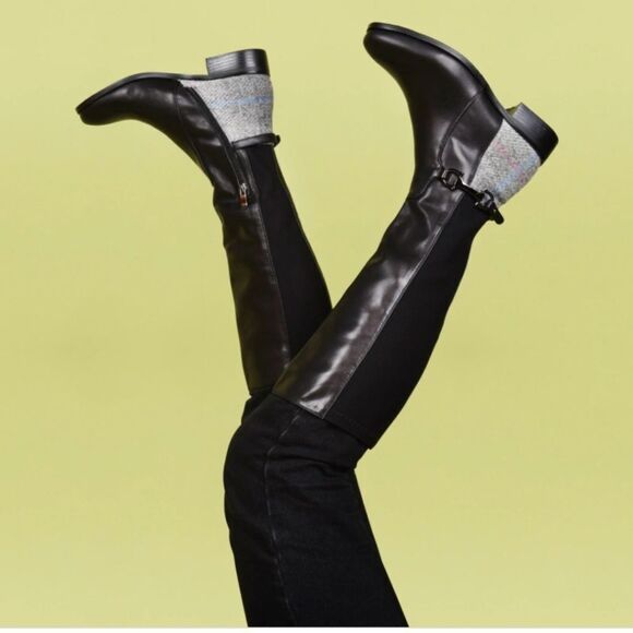 KAREN SCOTT DELIEE TALL BOOTS/BOOTIES LEATHER &SUEDE SHOE - Picture 16 of 16